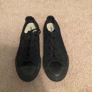 Black Low Top Converse